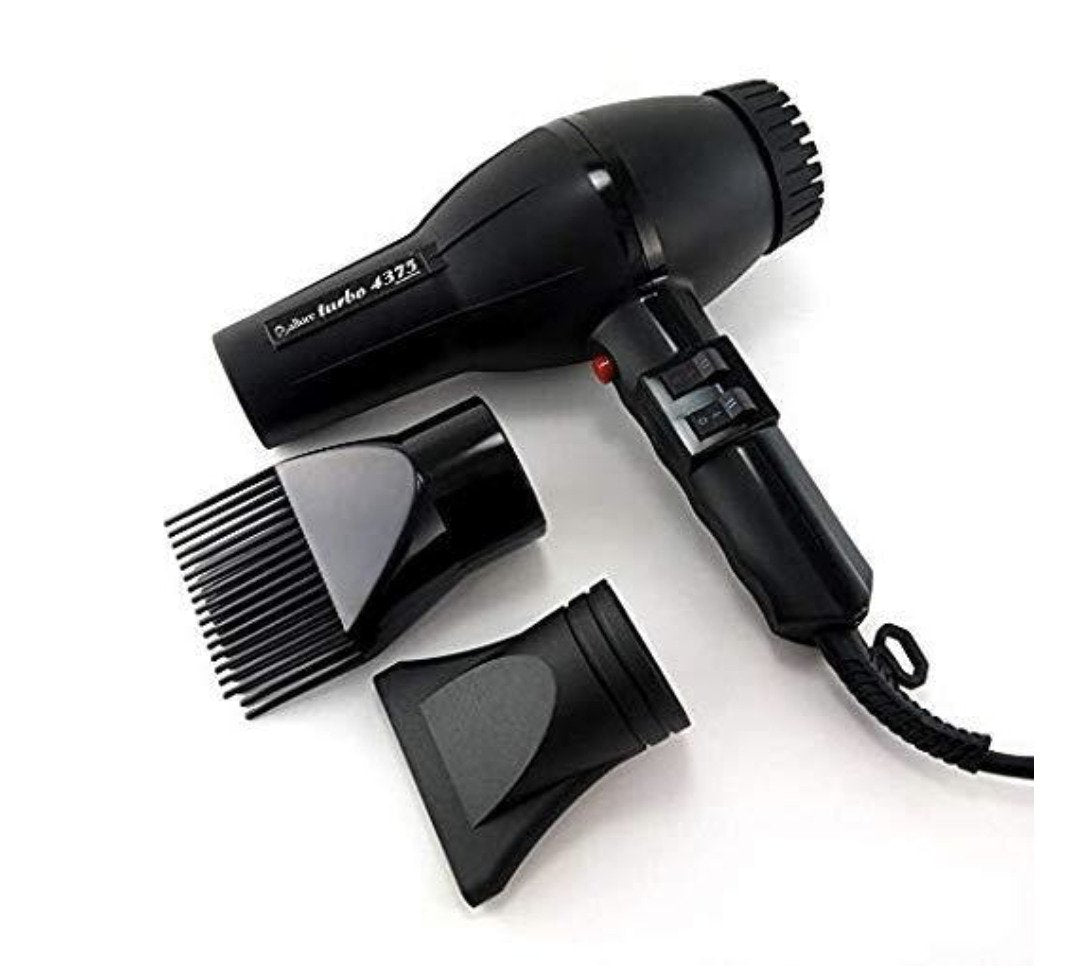 Allure Turbo 4375 Tourmaline Ceramic ionic Black Hair Blow Dryer