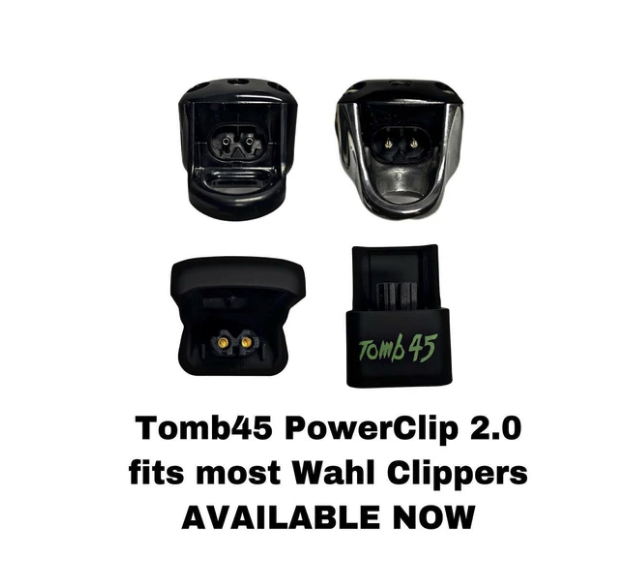 Tomb45 PowerClip fits Wahl Magic Clip Cordless – 2.0 edition for new charging ports
