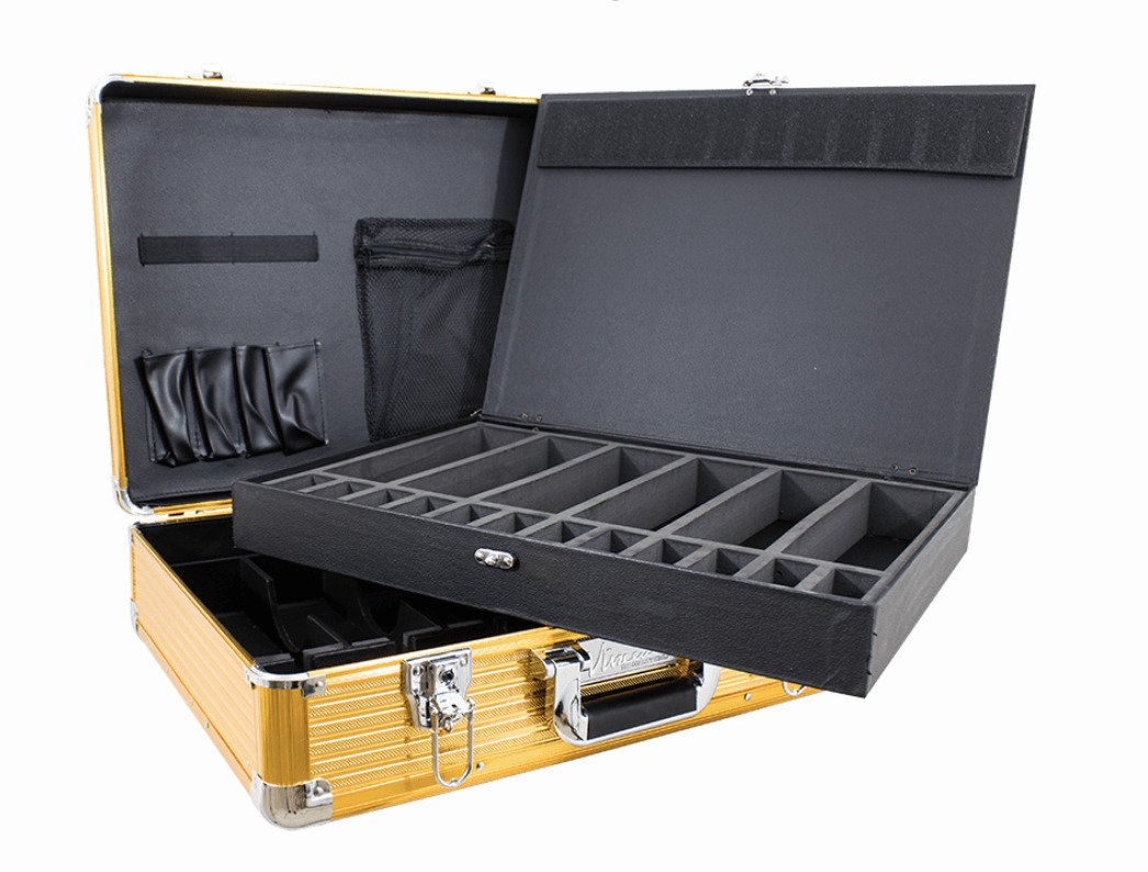 Vincent Premium Large Master Case – Gold #VT10142-GD