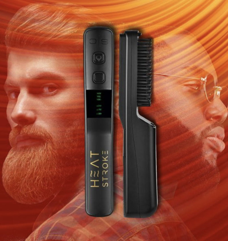 StyleCraft S|C Heat Stroke Wireless Hot Beard Brush