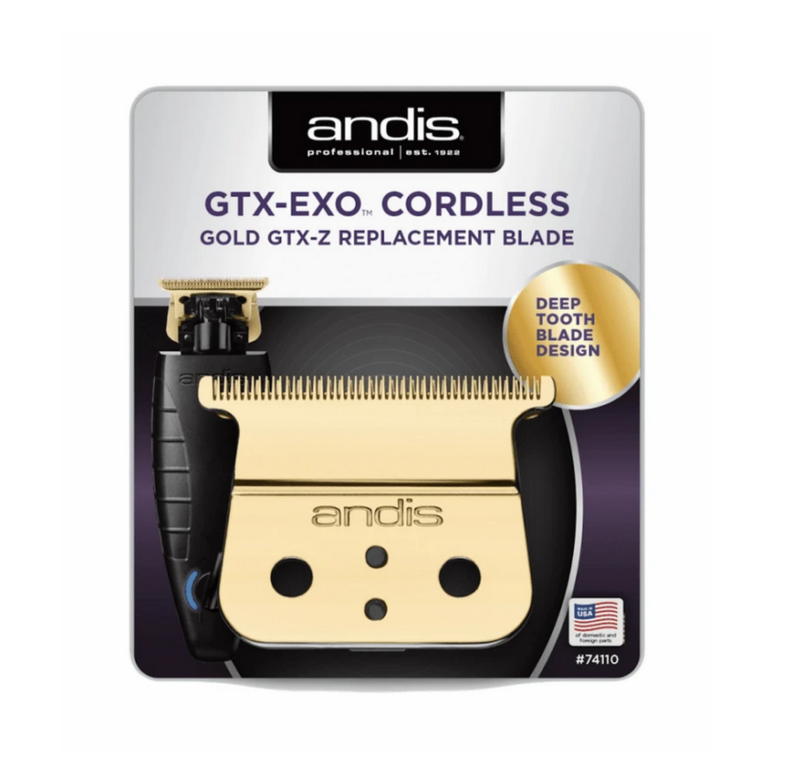 Andis GTX-EXO Cordless Gold GTX-Z Replacement Blade Deep Tooth #74110