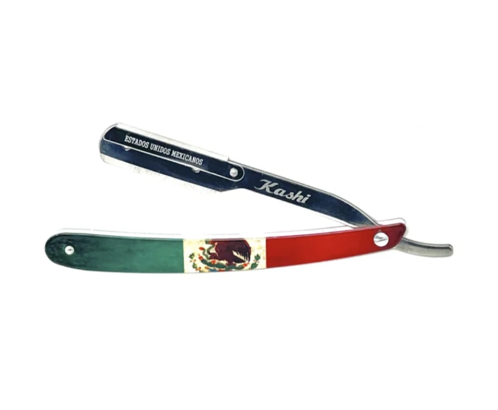 kashi Estados Unidos Mexicanos Mexican Flag Swing Razor Holder