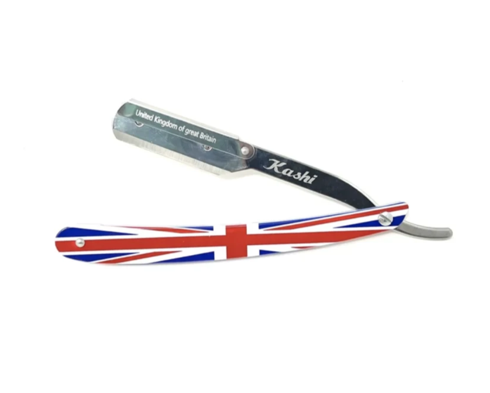 kashi United Kingdom Of Great Britain Flag Swing Razor Holder