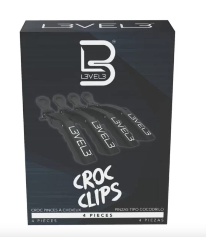 L3VEL3™ HAIR CROC CLIPS – 4 PACK