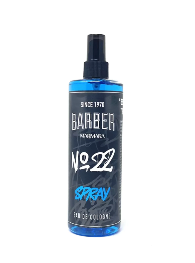 Marmara Barber Aftershave Spray Cologne No22 Blue 400ml