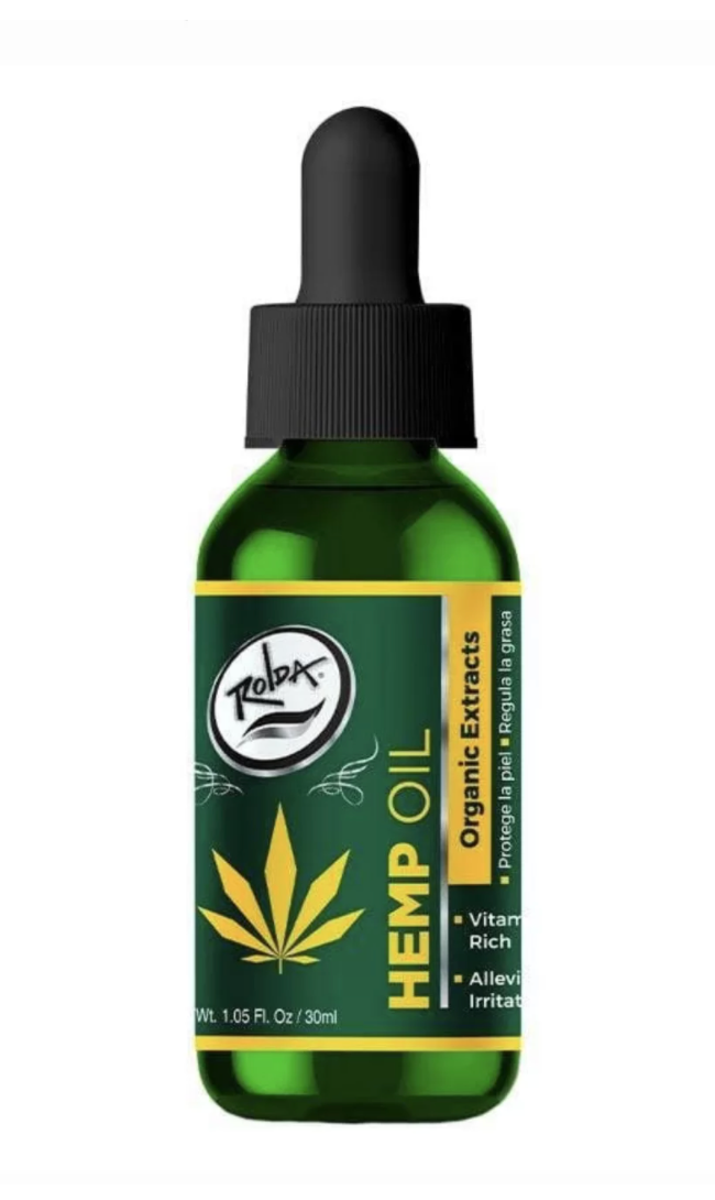 Rolda Hemp oil Organic Extracts Beard Oil 1.05oz