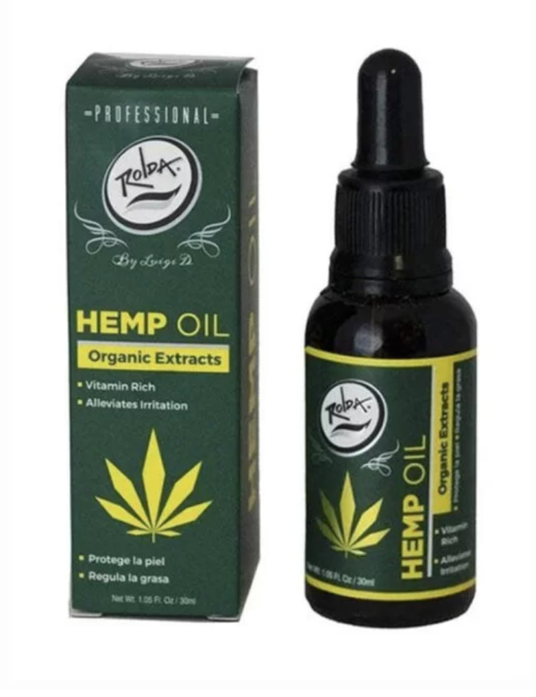 Rolda Hemp oil Organic Extracts Beard Oil 1.05oz