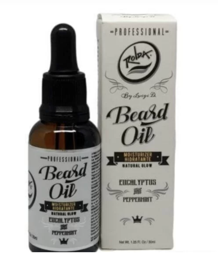 Rolda Eucalyptus & Peppermint Organic Extracts Beard Oil 1.05oz