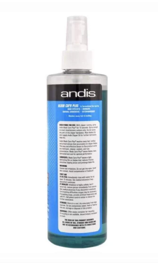 Andis Blade Care Plus spray 16oz