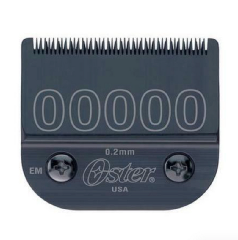 Oster Detachable Clipper Blades – Black Diamox High Carbon Steel – Compatible With Andis – multiple sizes