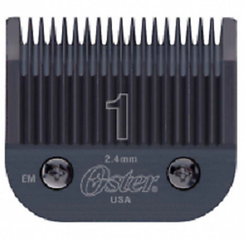 Oster Detachable Clipper Blades – Black Diamox High Carbon Steel – Compatible With Andis – multiple sizes