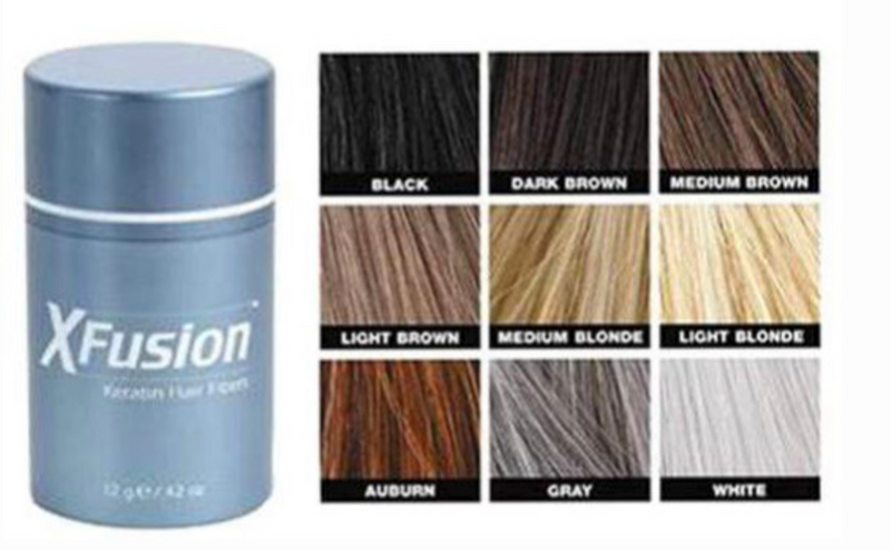 Xfusion Keratin natural Hair Fibers 0.53 oz / 15 g -4 colors available