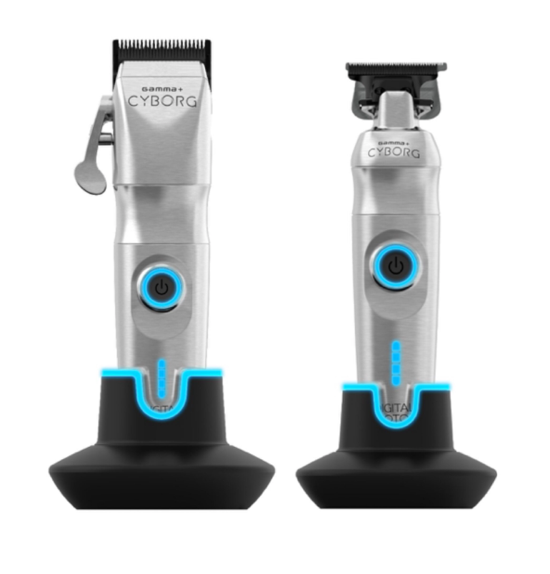 Gamma+ Cyborg Cordless Clipper & Trimmer Combo