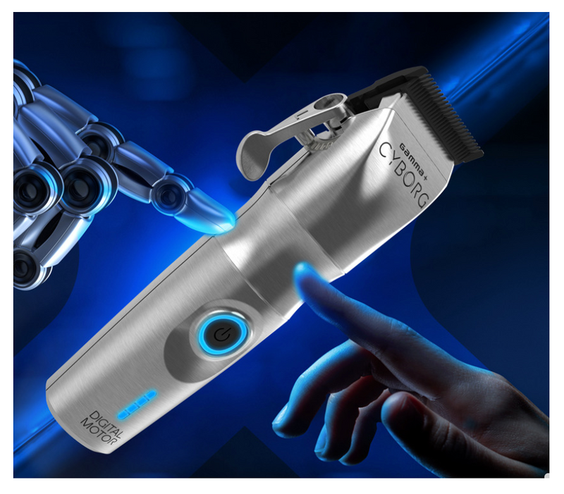 Gamma+ Cyborg Dual Left & Right Lever Cordless Clipper