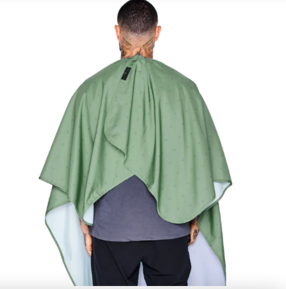 Barber Strong barber Cape – Shield Army Green