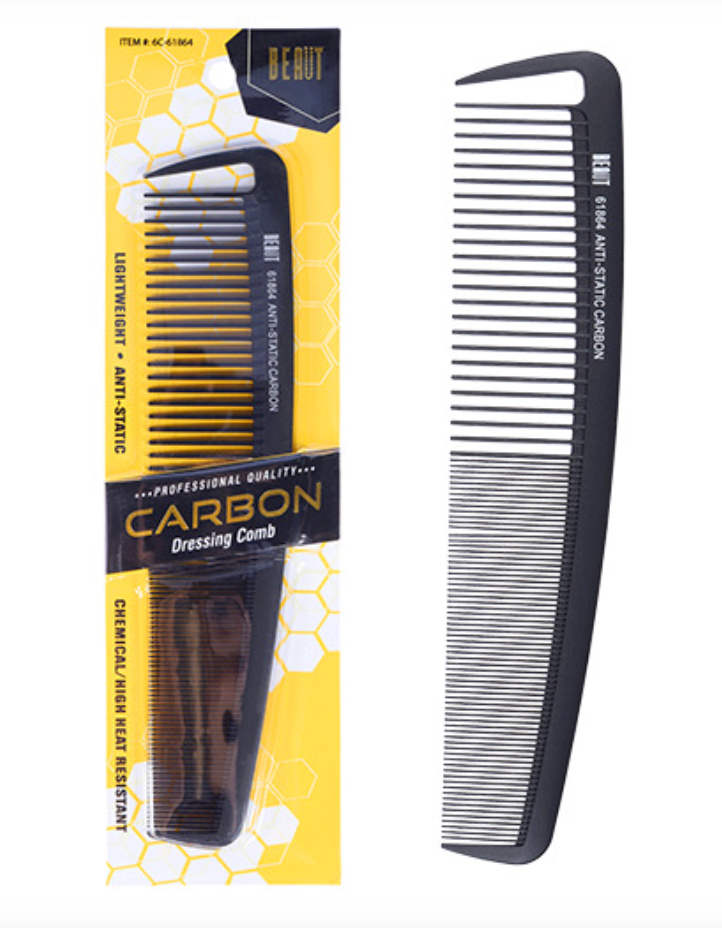 beaut anti static carbon comb 61864