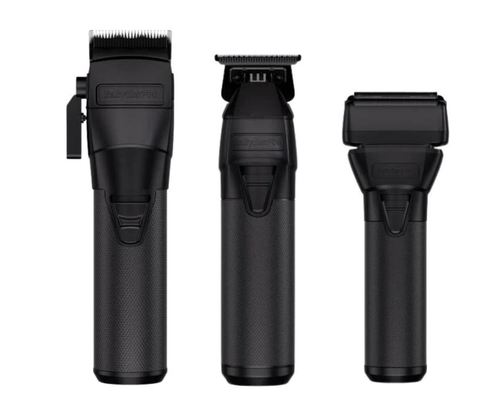 Babylisspro 3pc BlackFXONE Combo – FXONE Clipper FX899MB, FXONE Trimmer FX799BM , FXONE Shaver FX79FSMB