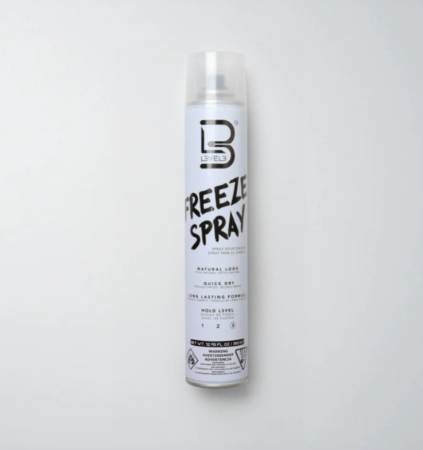 L3VEL3™ Freeze Hair Spray 400 ml – White Can