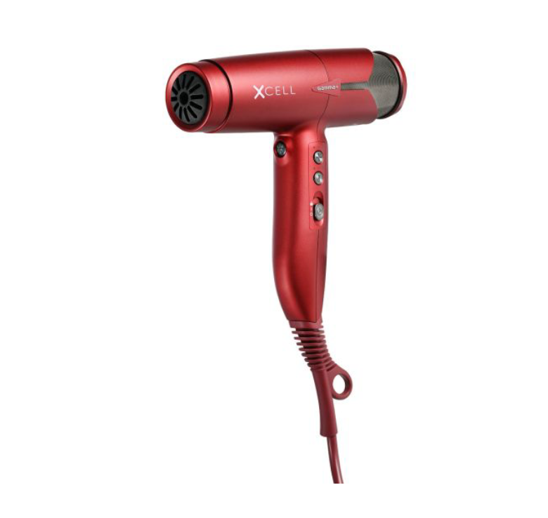 Gamma+ Xcell Ionic Technology Hair Dryer Blower – RED