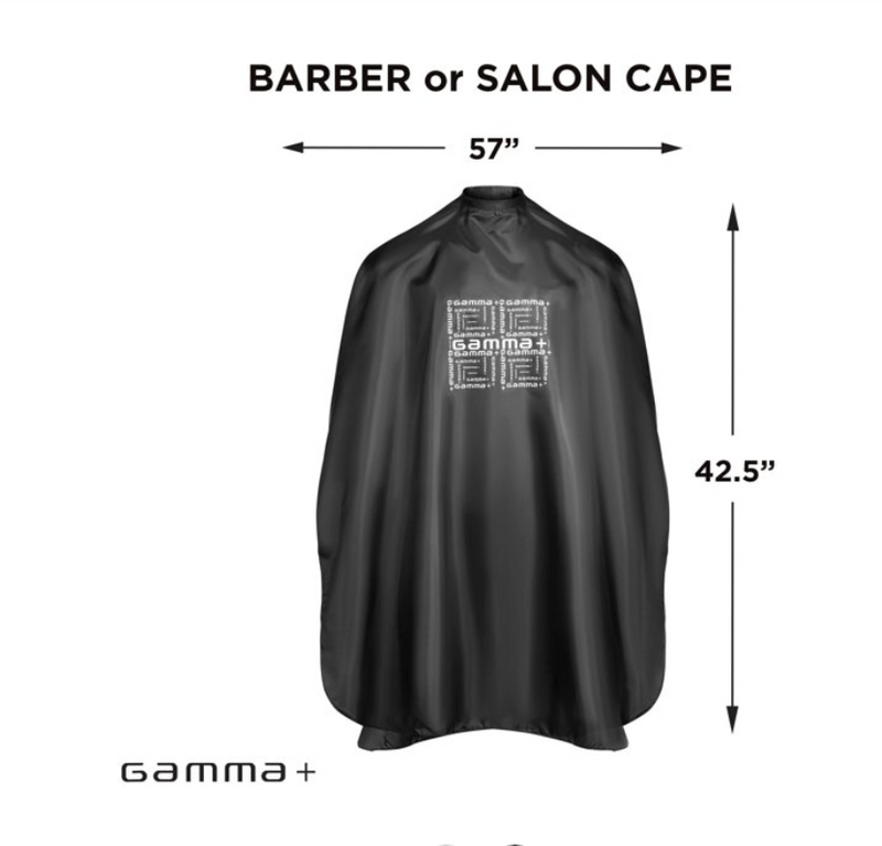 GAMMA+ PROFESSIONAL CUTTING CAPE -BLACK