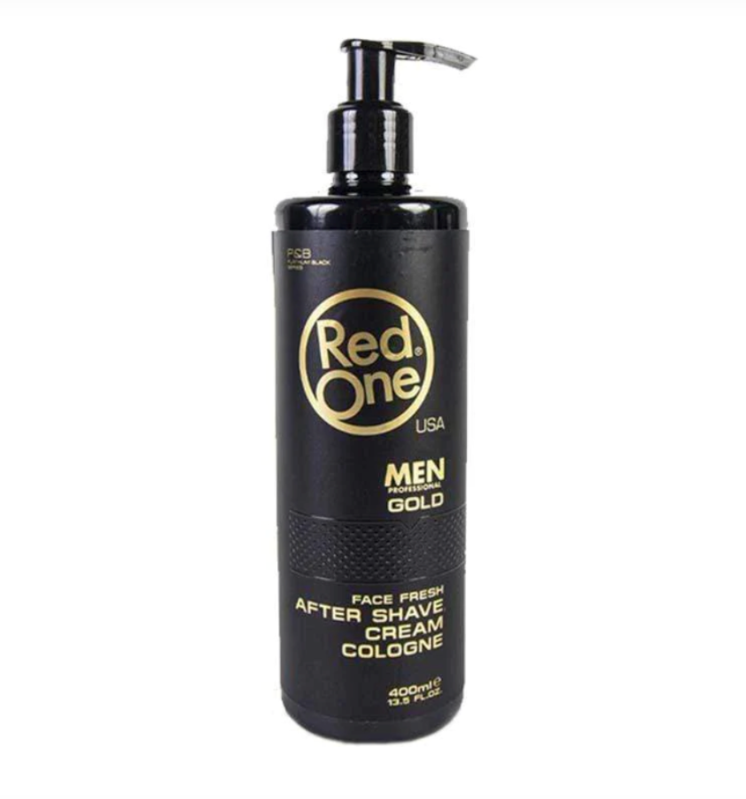RedOne Face Fresh After Shave Cream Cologne 13.5 oz / 400 ml – Gold $