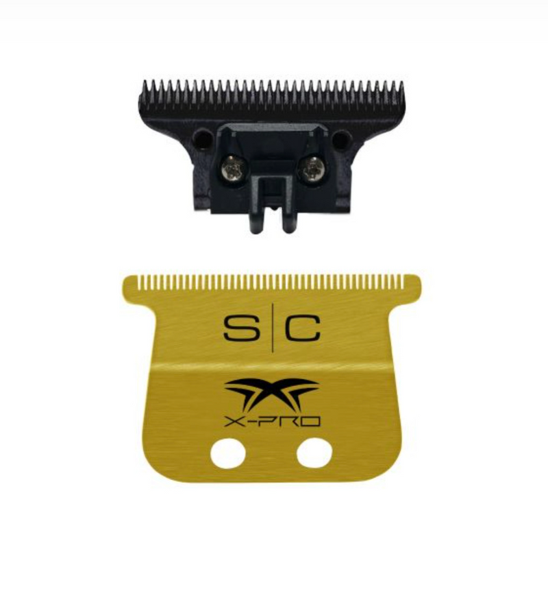 StyleCraft S|C Gold X-Pro Wide Fixed Trimmer Blade with DLC Deep Tooth Cutter