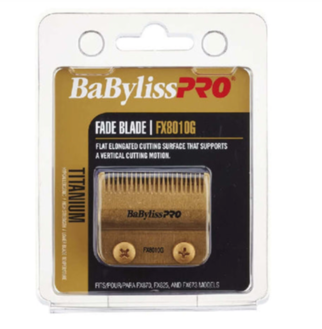 BaBylissPRO FXclipper Replacement Fade Blade Gold FX8010G