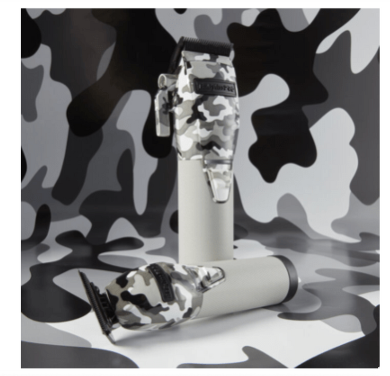 BABYLISSPRO LIMITEDFX COLLECTION EDITION CAMO METAL LITHIUM CLIPPER AND TRIMMER COMBO