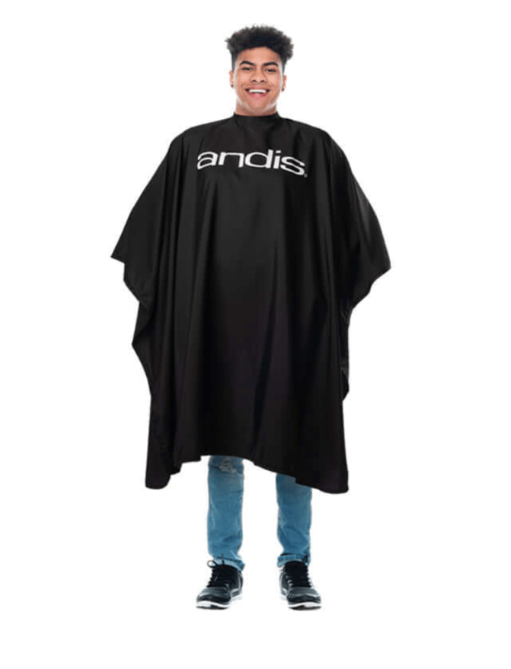 Andis Barber Cape – Black #12810