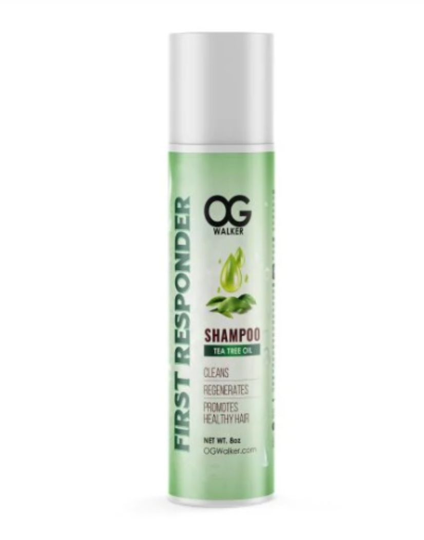 OG WALKER First Responder Tea Tree Oil Shampoo 8oz