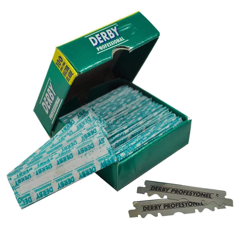 Derby Professional Single Edge Razor Blades  ct100