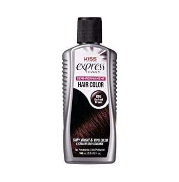 Kiss Express semi-permanent Color K89 darkest brown