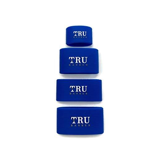 TRUBARBER Clipper Grip Bands Blue 4pcs