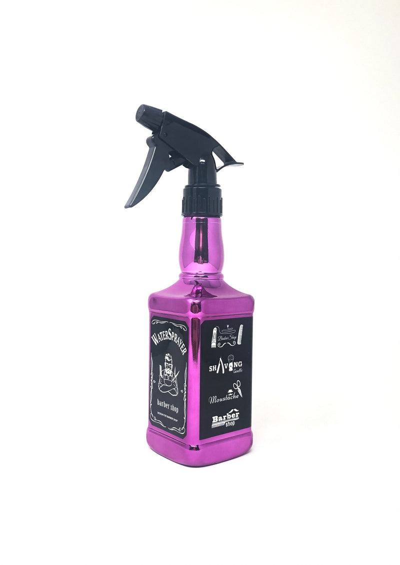 Barbershop water bottle Purple 500ml