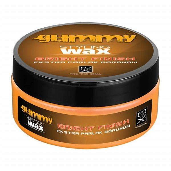 Gummy bright finish Styling Wax - orange 