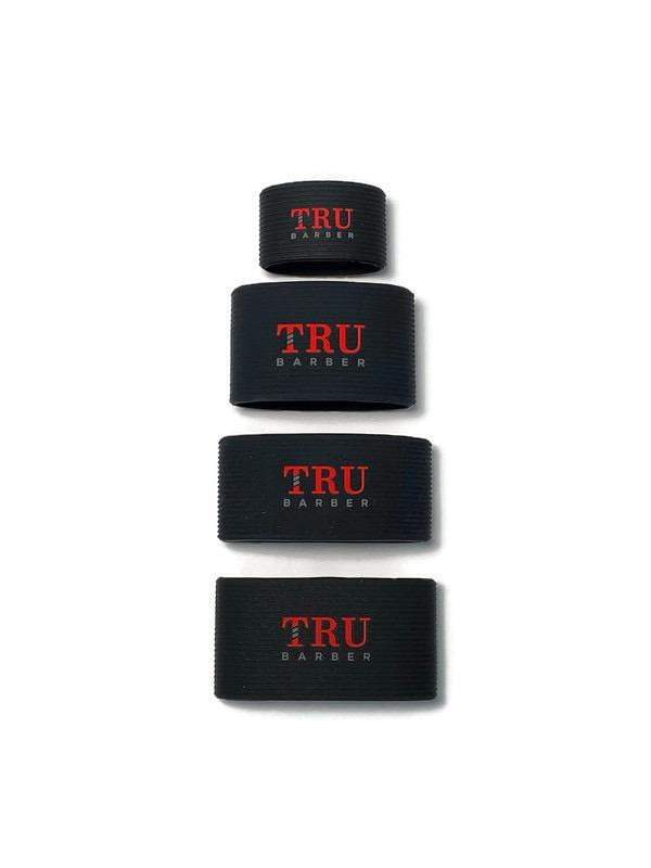 TRUBARBER Clipper Grip Bands black 4pcs